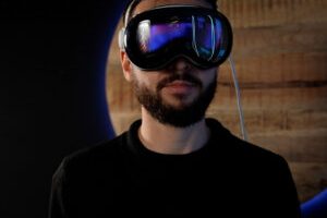 L'Apple Vision Pro est sorti en février aux États-Unis. // Source : Nino Barbey / Numerama L'Apple Vision Pro est sorti en février aux États-Unis. // Source : Nino Barbey / Numerama