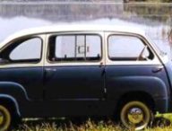 La Fiat 600 Multipla.