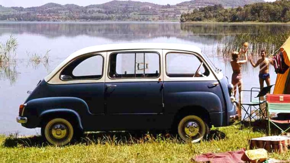 La Fiat 600 Multipla. La Fiat 600 Multipla.