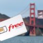 Une carte Free Mobile à San Francisco. // Source : Numerama Une carte Free Mobile à San Francisco. // Source : Numerama