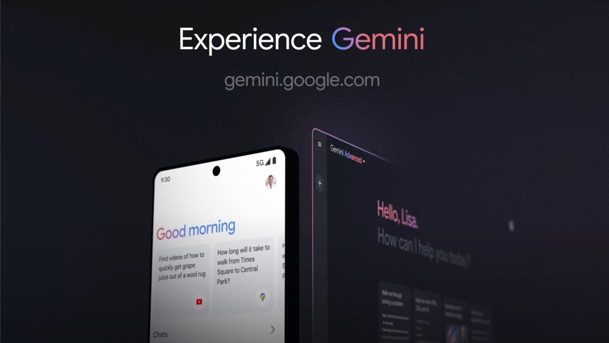 Google Gemini est disponible sous la forme d'une app sur Android. Il n'existe pas encore sur iPhone. // Source : Google Google Gemini est disponible sous la forme d'une app sur Android. Il n'existe pas encore sur iPhone. // Source : Google