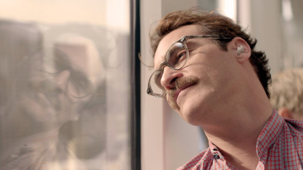 Joaquin Phoenix. // Source : Her, le film Joaquin Phoenix. // Source : Her, le film