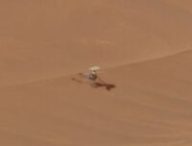 Ingenuity sur Mars. // Source : Via X @stim3on