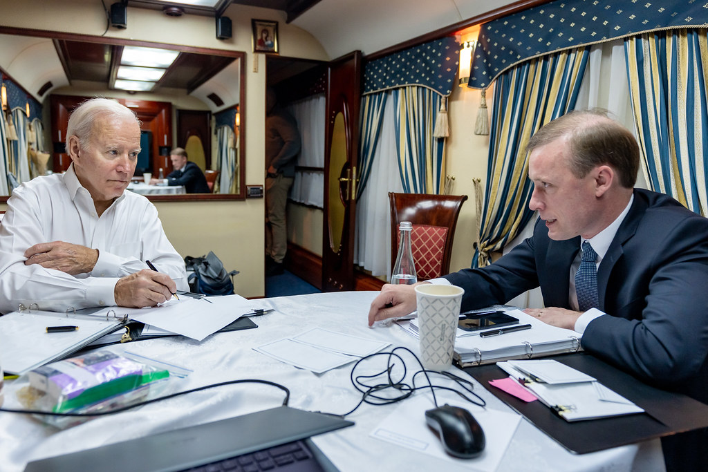 Joe Biden et Jake Sullivan en 2023 Joe Biden et Jake Sullivan en 2023