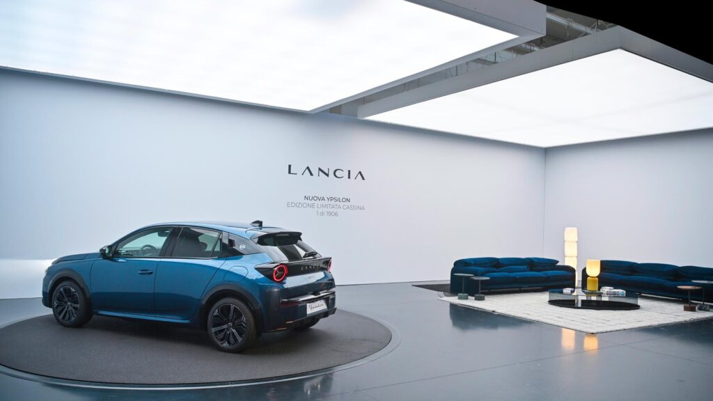 Lancia Ypsilon en partenariat avec Cassina // Source : Lancia Lancia Ypsilon en partenariat avec Cassina // Source : Lancia