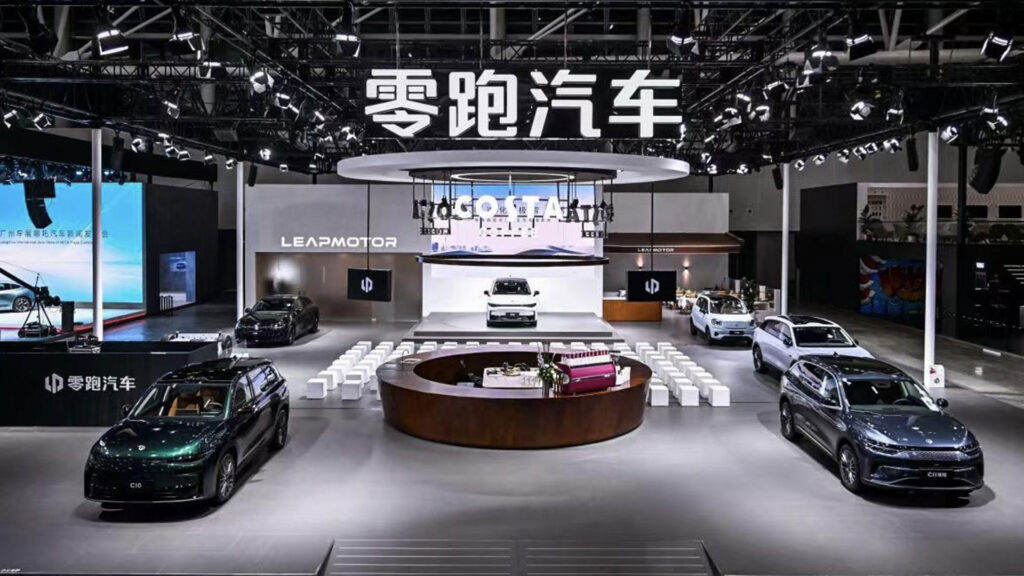 gamme Leapmotor sur le salon de Shanghai // Source : Leapmotor gamme Leapmotor sur le salon de Shanghai // Source : Leapmotor