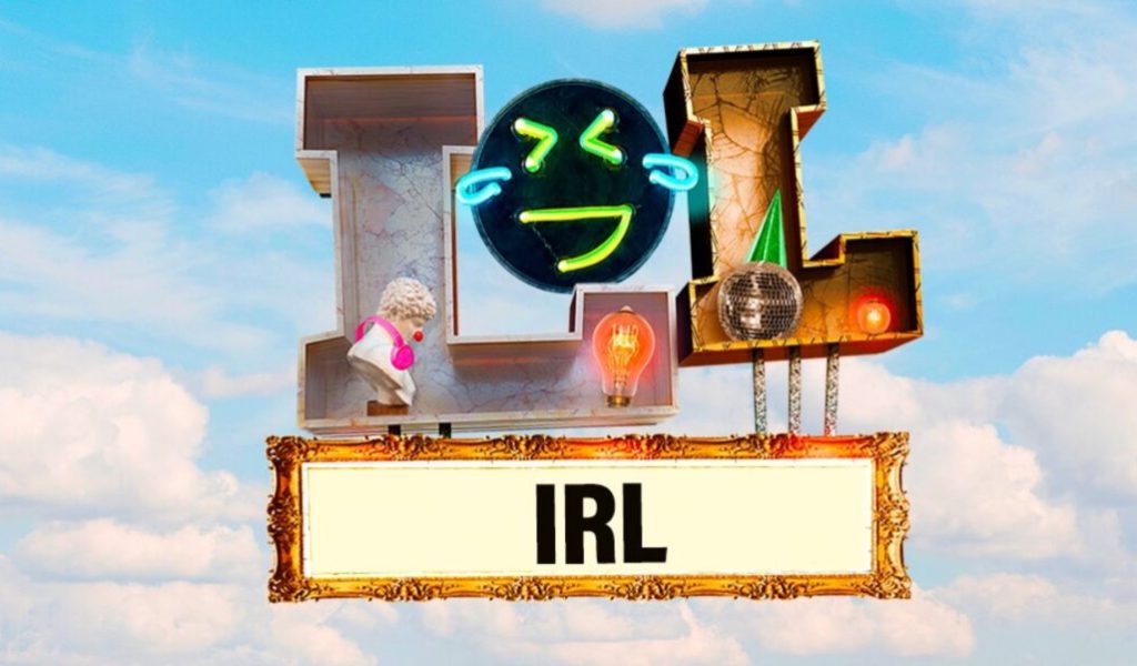 Le logo de LOL IRL. // Source : Prime Video Le logo de LOL IRL. // Source : Prime Video