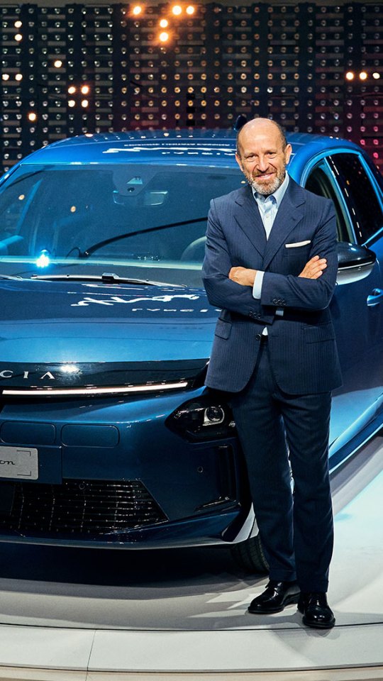 Lancement de la Lancia Ypsilon avec Luca Napolitano // Source : Lancia