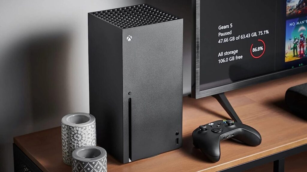 Le Mini Frigo Xbox Series X ne prends pas trop de place // Source : Microsoft Le Mini Frigo Xbox Series X ne prends pas trop de place // Source : Microsoft