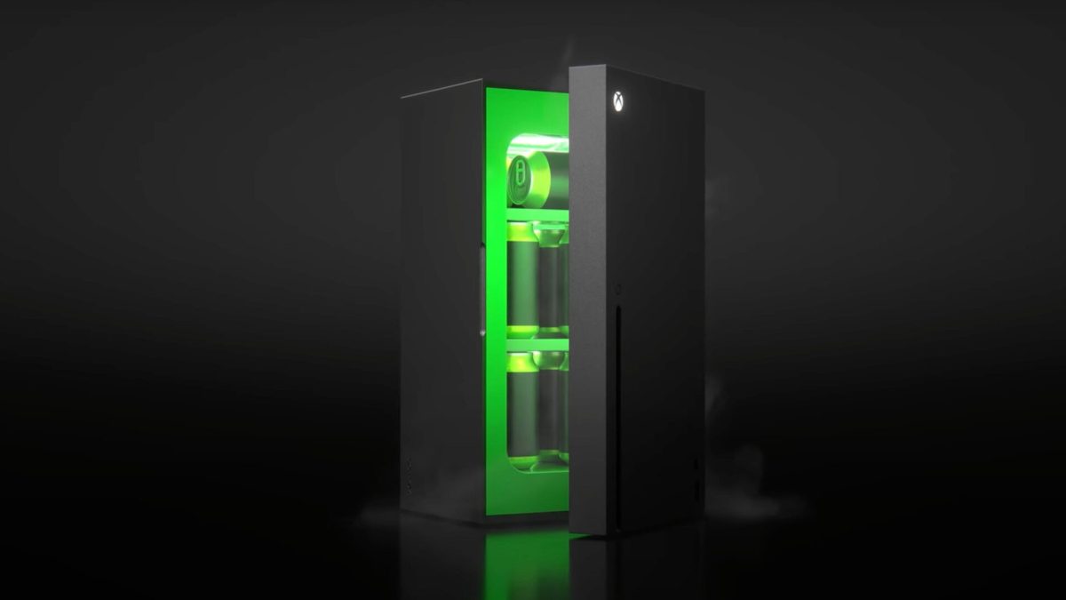 Mini frigo xbox sereis x // Source : Microsoft Mini frigo xbox sereis x // Source : Microsoft