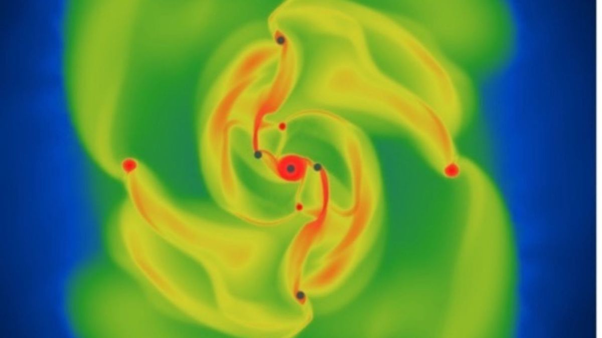 Simulations des scientifiques. // Source : University of Central Lancashire Simulations des scientifiques. // Source : University of Central Lancashire