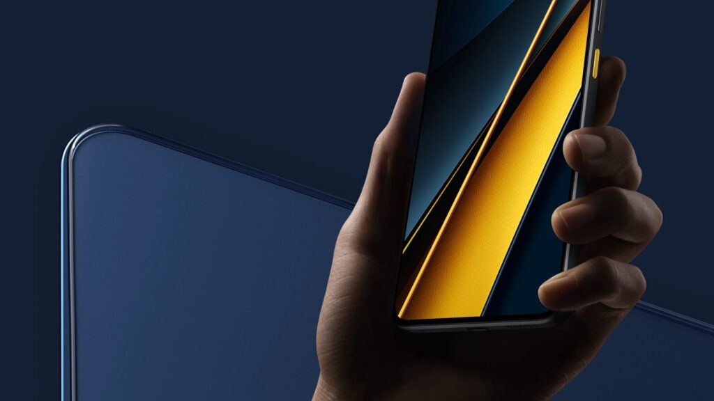 Le Poco X6 Pro offre une très bonne préhension // Source : Xiaomi Le Poco X6 Pro offre une très bonne préhension // Source : Xiaomi