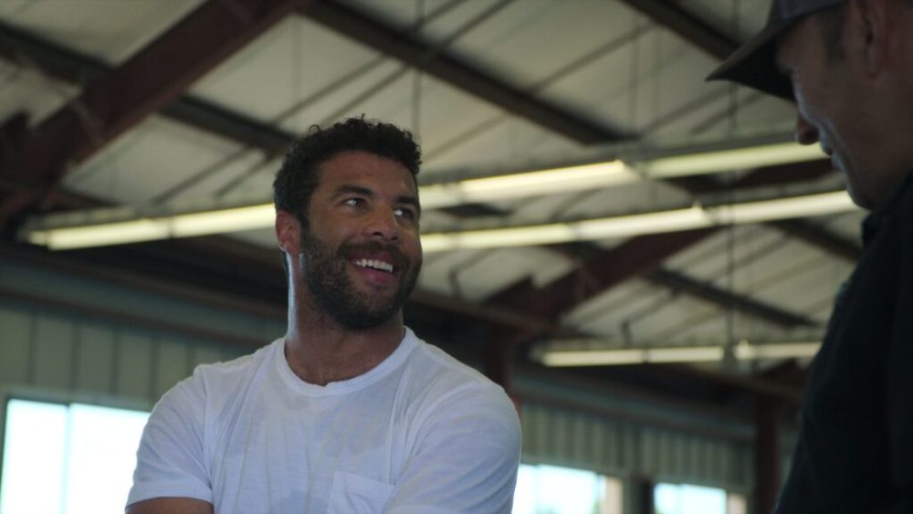 Bubba Wallace, pilote du changement // Source : Netflix Bubba Wallace, pilote du changement // Source : Netflix