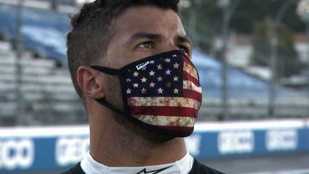 Bubba Wallace, pilote du changement // Source : Netflix Bubba Wallace, pilote du changement // Source : Netflix