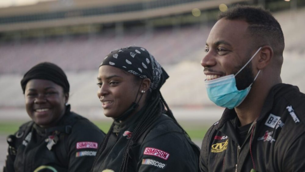 Bubba Wallace, pilote du changement // Source : Netflix Bubba Wallace, pilote du changement // Source : Netflix