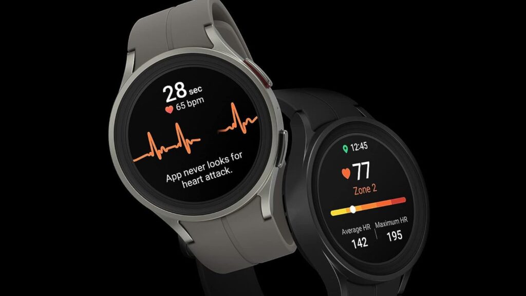 LA Samsung Galaxy Watch 5 Pro possède un écran de qualité // Source : Sasung LA Samsung Galaxy Watch 5 Pro possède un écran de qualité // Source : Sasung