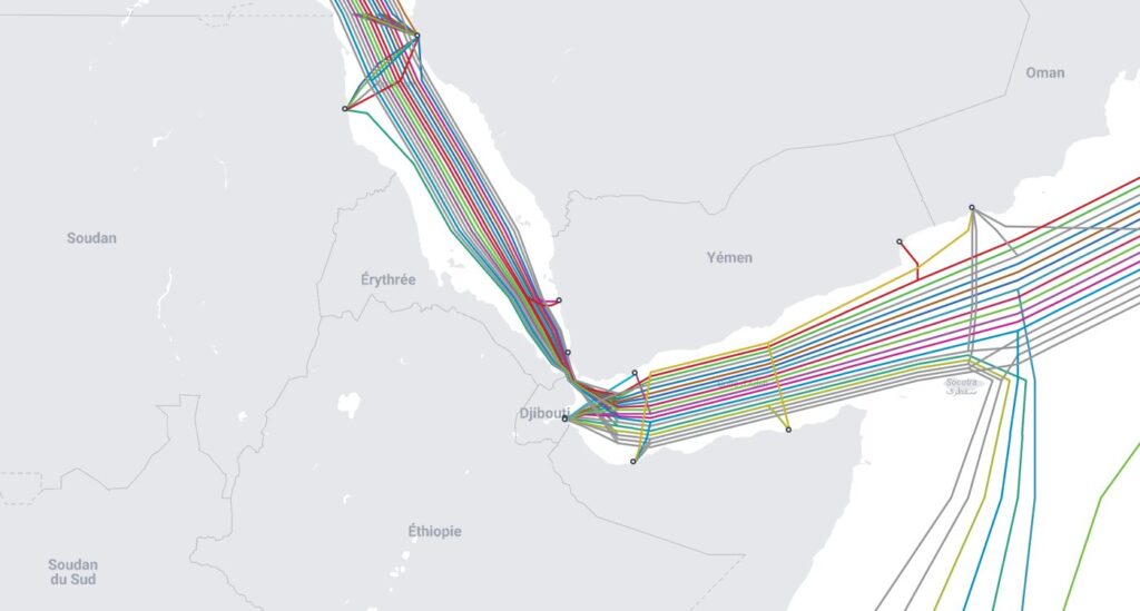 Source : Submarine Cable Map Source : Submarine Cable Map