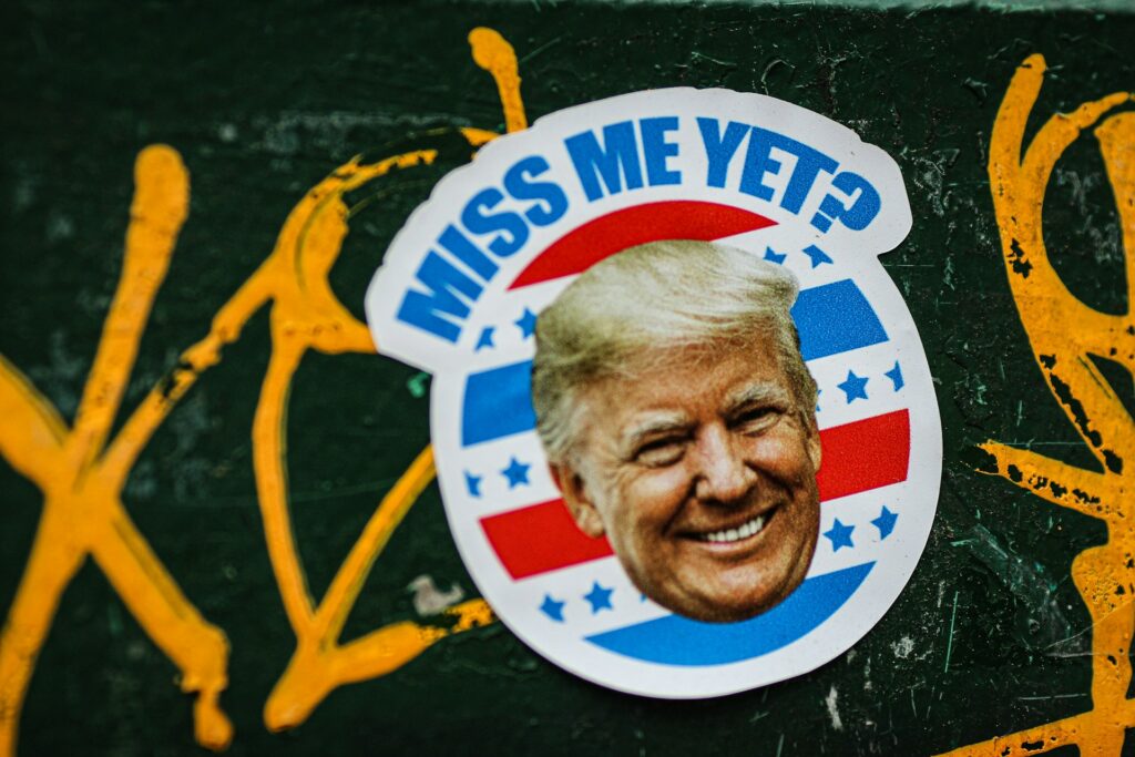 Sticker de Donald Trump Sticker de Donald Trump