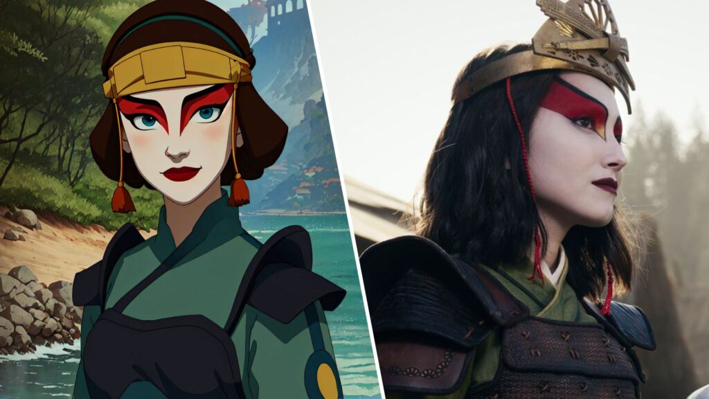 Suki dans l'animé / dans la série Netflix. // Source : Nickelodeon / Netflix Suki dans l'animé / dans la série Netflix. // Source : Nickelodeon / Netflix