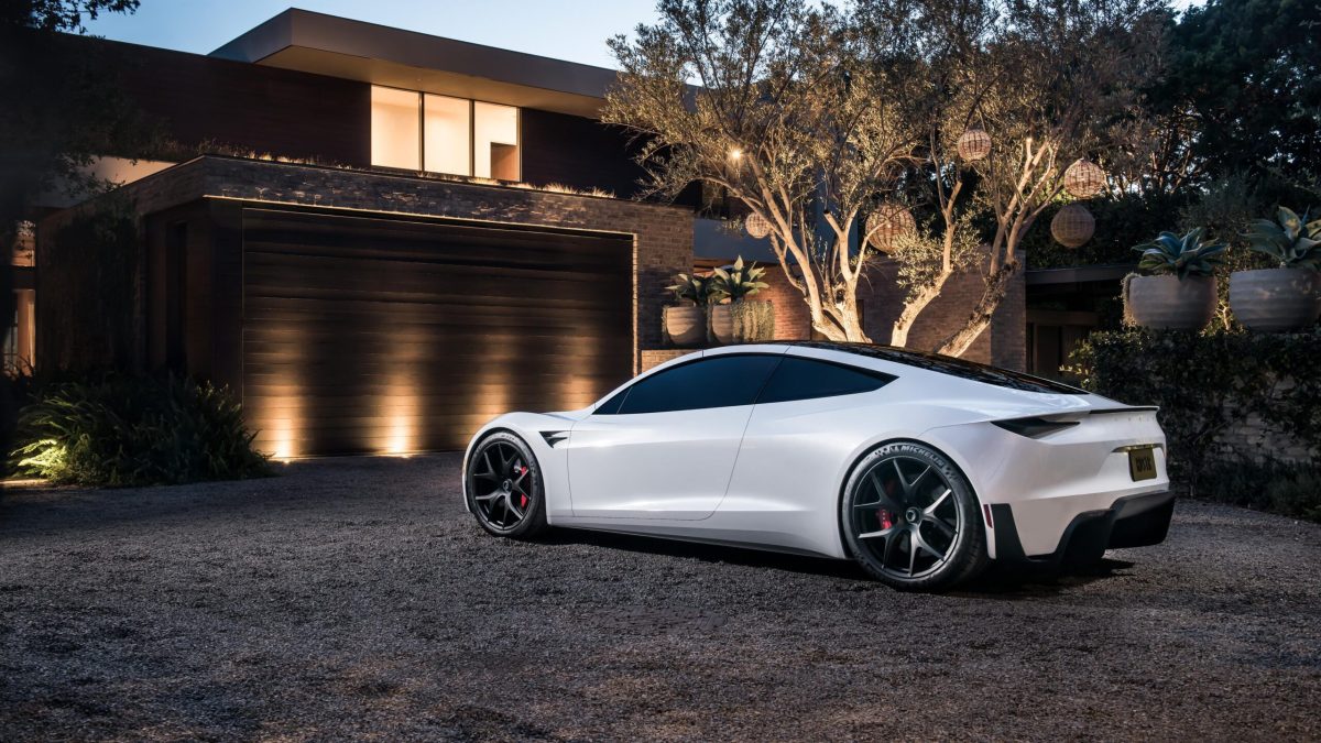 Tesla Roadster ou Tesla rocket ? // Source : Tesla Tesla Roadster ou Tesla rocket ? // Source : Tesla