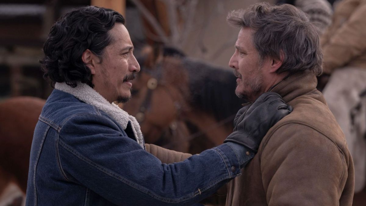 Tommy (Gabriel Luna) et Joel (Pedro Pascal) dans l'adaptation de The Last of Us. // Source : HBO Tommy (Gabriel Luna) et Joel (Pedro Pascal) dans l'adaptation de The Last of Us. // Source : HBO