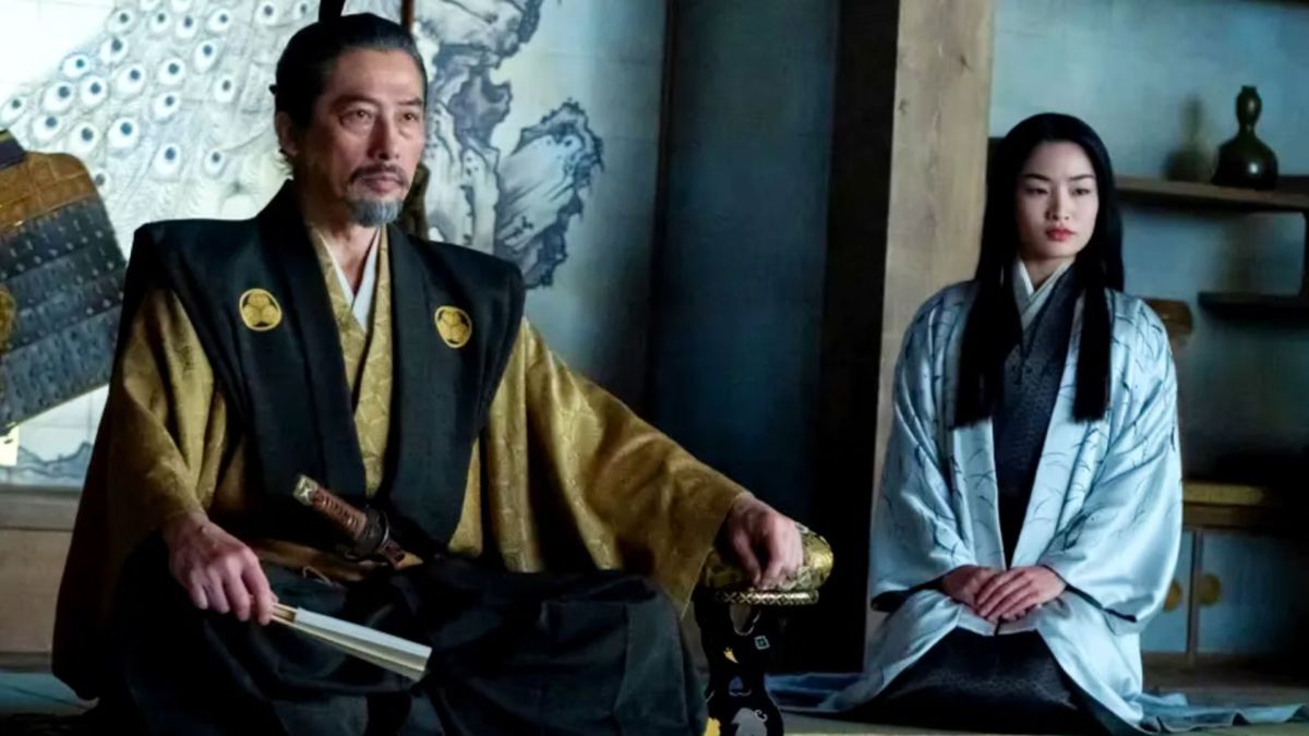 Lord Toragana et Lady Mariko. // Source : FX/Disney+ Lord Toragana et Lady Mariko. // Source : FX/Disney+