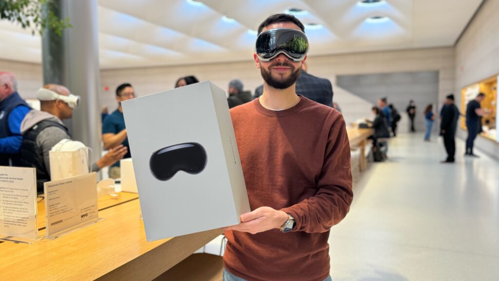 Le Vision Pro en test sur Numerama, c'est pour bientôt. Le Vision Pro en test sur Numerama, c'est pour bientôt.