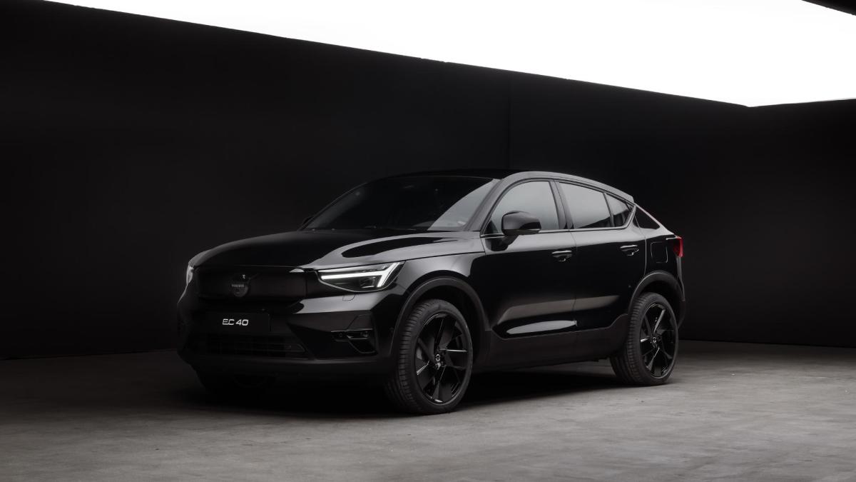 Volvo EC40 Black Edition // Source : Volvo Volvo EC40 Black Edition // Source : Volvo