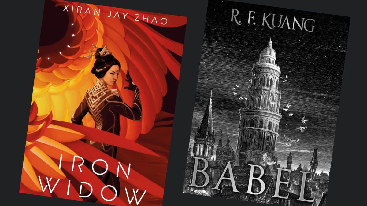 Source : Couvertures d'Iron Widow et de Babel. Source : Couvertures d'Iron Widow et de Babel.
