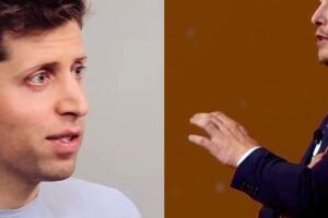 Sam Altman et Elon Musk. // Source : Numerama Sam Altman et Elon Musk. // Source : Numerama