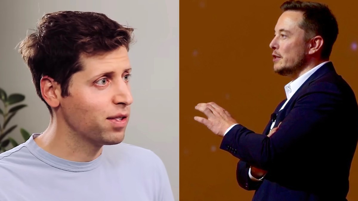Sam Altman et Elon Musk. // Source : Numerama Sam Altman et Elon Musk. // Source : Numerama