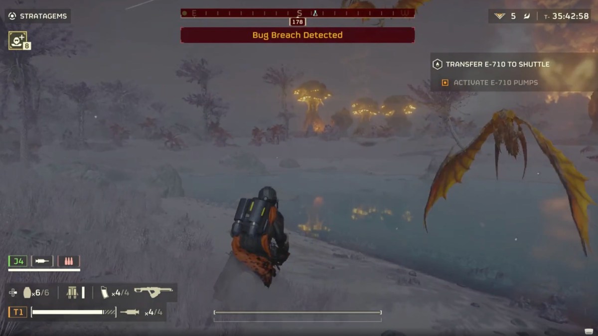 Des insectes volants dans Helldivers 2 // Source : Reddit Des insectes volants dans Helldivers 2 // Source : Reddit