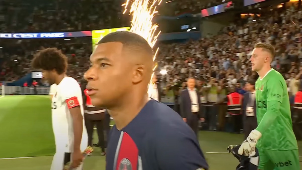 Le match entre le PSG et Nice // Source : Capture YouTube Ligue 1 Le match entre le PSG et Nice // Source : Capture YouTube Ligue 1
