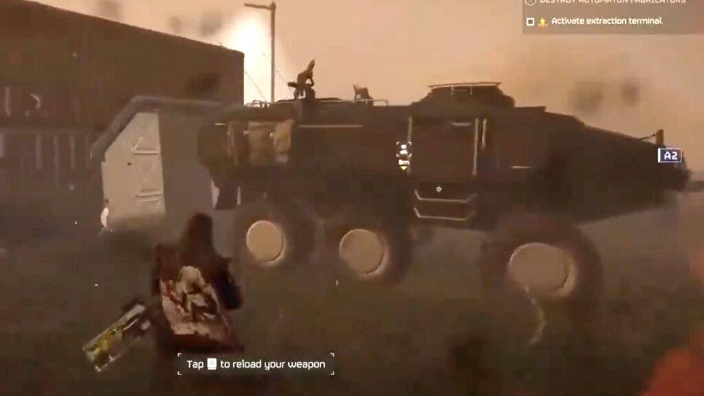 Les véhicules blindés arrivent dans Helldivers 2 // Source : Capture Twitter Les véhicules blindés arrivent dans Helldivers 2 // Source : Capture Twitter