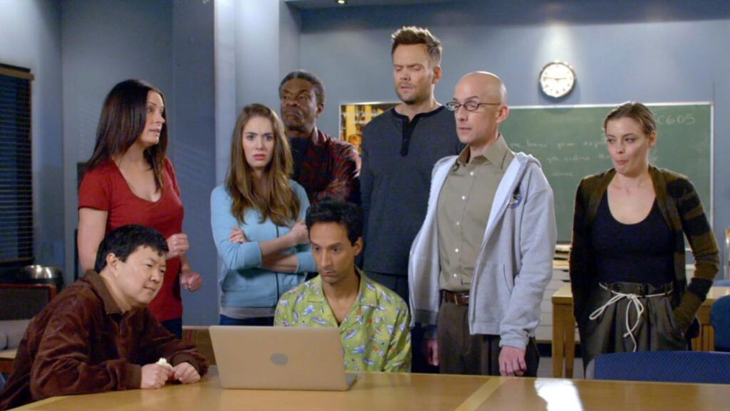 Les personnages de Community reviendront bientôt dans un film faisant suite à la série. // Source : NBC
