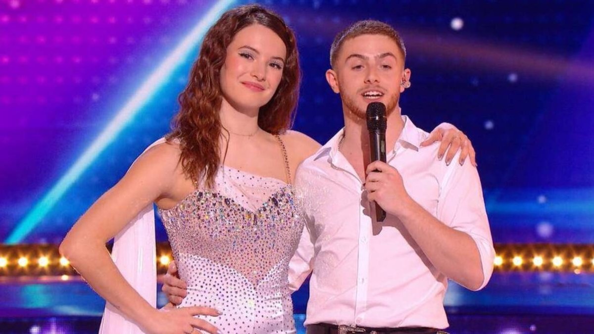 Elsa et Michou dans Danse avec les stars d'Internet. // Source : TF1 Elsa et Michou dans Danse avec les stars d'Internet. // Source : TF1