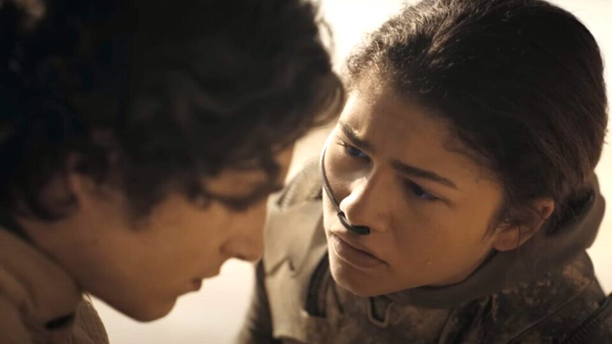 Timothée Chalamet et Zendaya dans Dune 2 Timothée Chalamet et Zendaya dans Dune 2