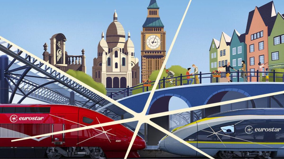 Trains Eurostar // Source : Eurostar Trains Eurostar // Source : Eurostar
