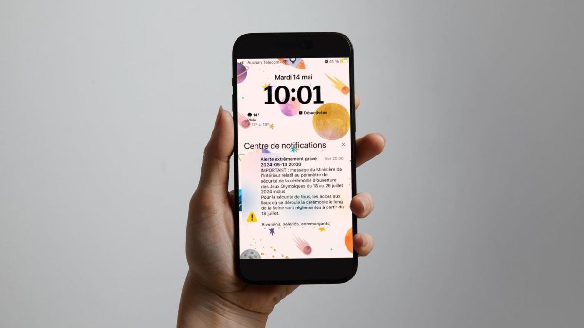 Un message FR-Alert. // Source : Canva, capture Numerama Un message FR-Alert. // Source : Canva, capture Numerama