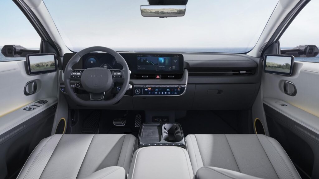 Intérieur du Ioniq 5 (2024) // Source : Hyundai Intérieur du Ioniq 5 (2024) // Source : Hyundai