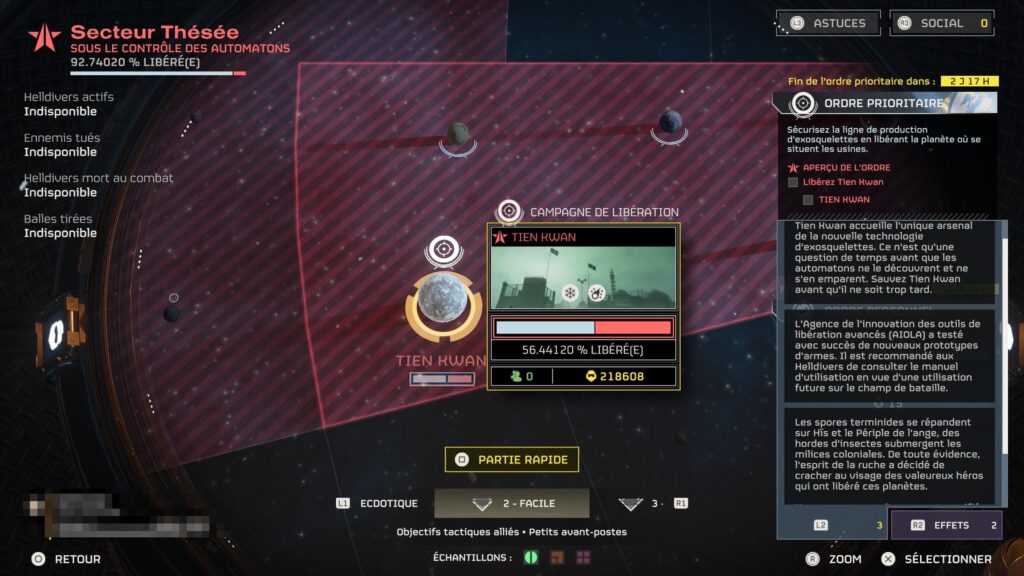 Les méchas dans Helldivers 2 // Source : Capture PS5 Les méchas dans Helldivers 2 // Source : Capture PS5
