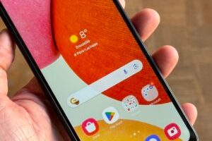 Le Samsung Galaxy A14.  // Source : JSZ/Numerama