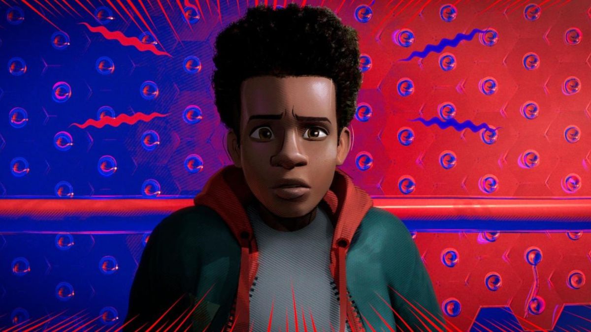 Miles Morales dans le Spider-Verse. // Source : Sony Miles Morales dans le Spider-Verse. // Source : Sony