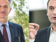Montage Jean Lassalle et Florian Philippot // Source : Wikimedia Commons