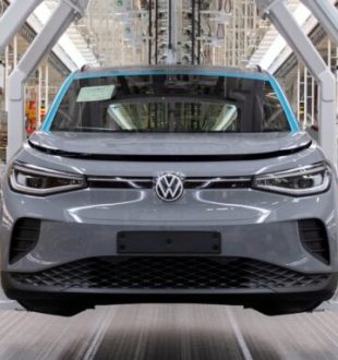 Usine de production Volkswagen ID // Source : Volkswagen
