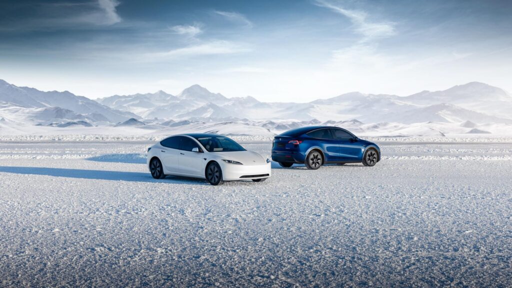 Tesla Model 3 et Tesla Model Y // Source : Tesla Tesla Model 3 et Tesla Model Y // Source : Tesla