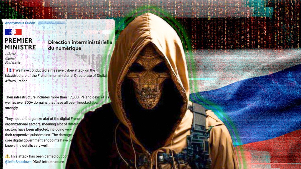 Les hacktivistes d'Anonymous Soudan sont responsables de la dernière cyberattaque. // Source : Numerama Les hacktivistes d'Anonymous Soudan sont responsables de la dernière cyberattaque. // Source : Numerama
