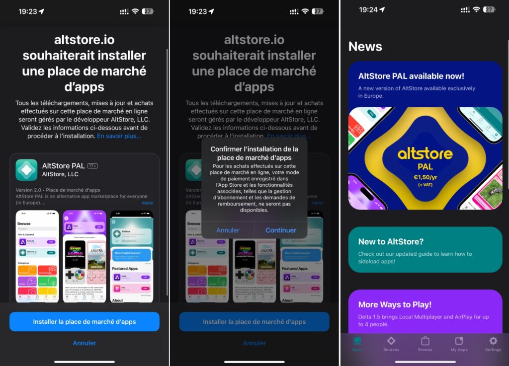Apple oblige à les développeurs à lui fournir une description et des screenshots pour chaque installation officieuse. Apple oblige à les développeurs à lui fournir une description et des screenshots pour chaque installation officieuse.
