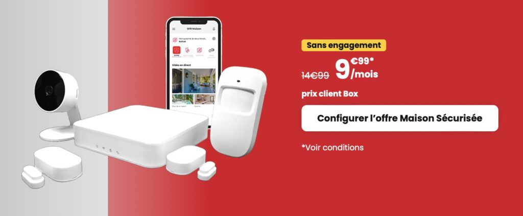 L'équipement fourni par SFR dispose d'un design très classique. L'équipement fourni par SFR dispose d'un design très classique.