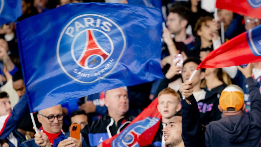 Les supporters parisiens // Source : Twitter PSG Les supporters parisiens // Source : Twitter PSG